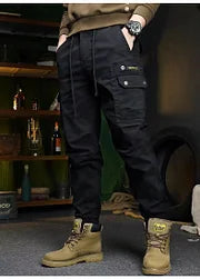 New Fashion  Unisex Cargo Pants Tactical Military Pants Work Army Cotton Trousers with Multi-Pockets Unisex Trousers
